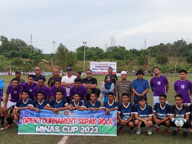 
 Turnamen Sepak Bola Minas Cup 2023, Dandim 0322/Siak: Jaga Sportifitas Bersama demi Kesuksesan Pertandingan