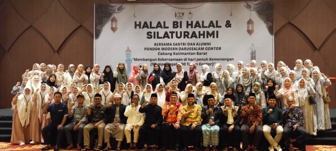 
 Alumni Pondok Modern Gontor Kalbar Gelar Halal Bi Halal Di Qubu Resort