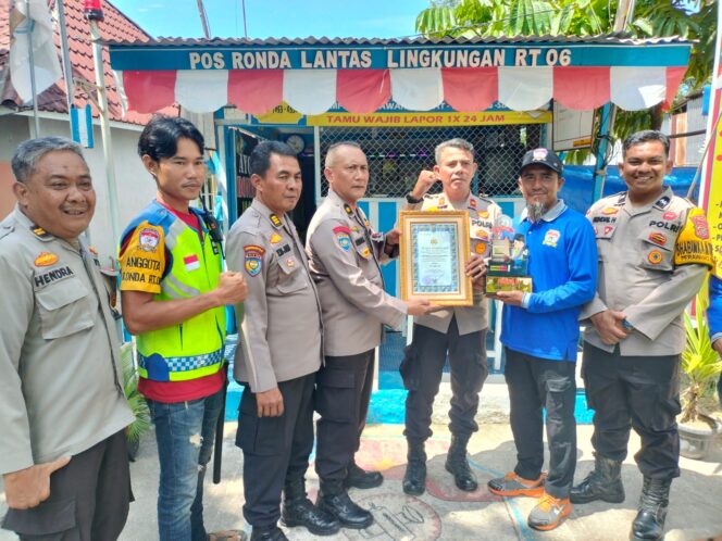 
 Pos Kamling BTN TPI Kp. Perawang Barat Raih Juara Kedua Lomba Satkamling Jajaran Polda Riau di Hari  Bhayangkara Ke-78