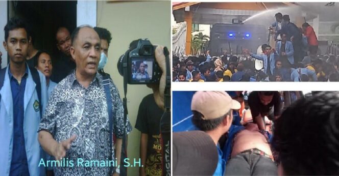 
 Advokat Senior, Armilis Ramaini, S.H., Sebut Polisi Brutal & Pimpinan DPRD Riau tidak Bertanggung Jawab