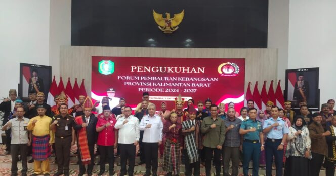 
 Komitmen Menjaga Persatuan dengan Pembauran, FPK Kalbar Resmi Dilantik Pj Gubernur